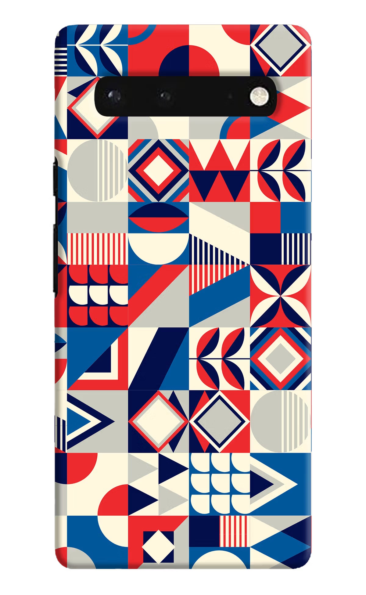 Colorful Pattern Google Pixel 6 Hard Case Back Cover by Casekaro