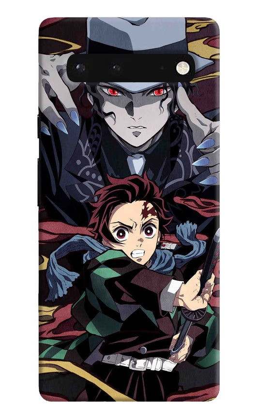 Demon Slayer Google Pixel 6 Hard Case Back Cover by Casekaro