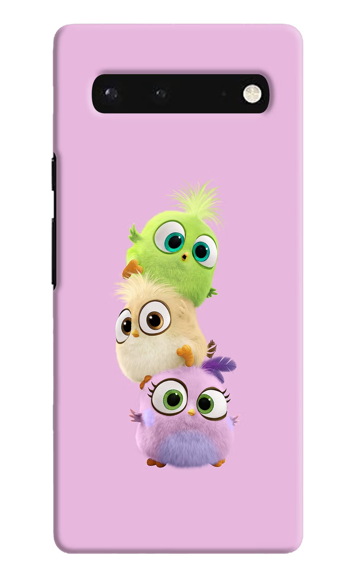 Cute Little Birds Google Pixel 6 Hard Case Back Cover by Casekaro