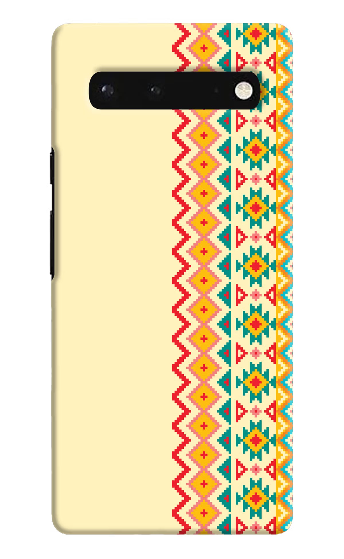 Ethnic Seamless Google Pixel 6 Hard Case Back Cover by Casekaro