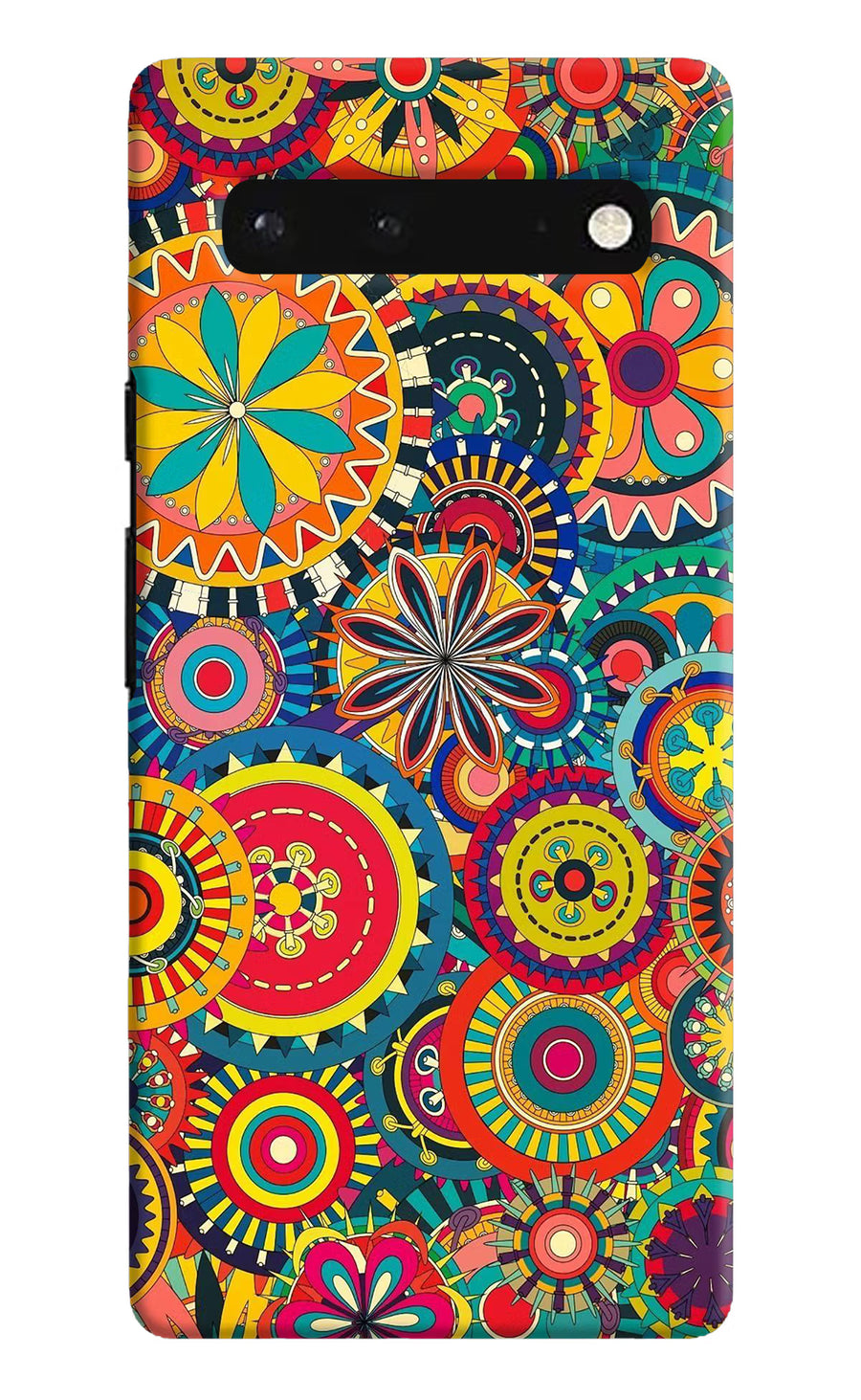 Gol Gol Art Google Pixel 6 Back Cover, Hard case