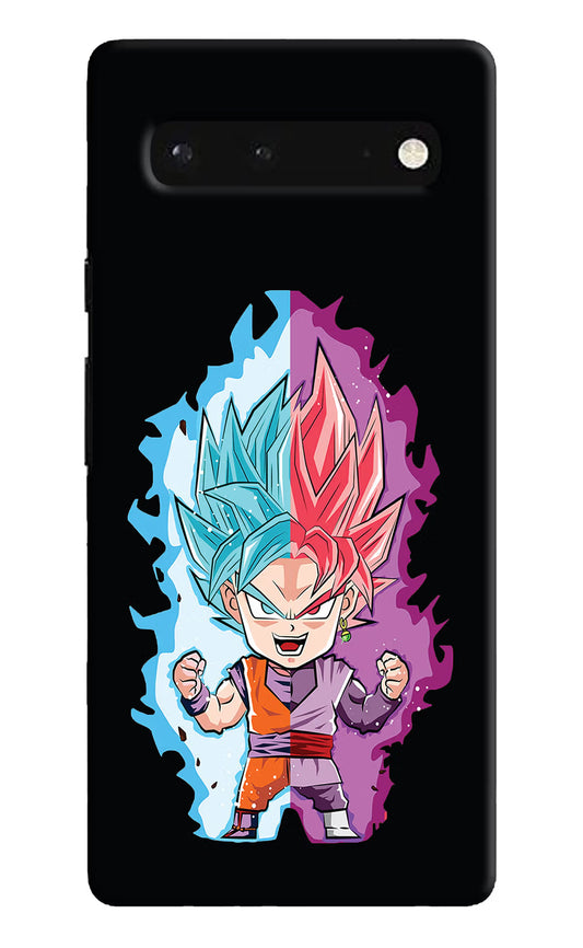 Chota Goku Google Pixel 6 Hard Case Back Cover by Casekaro