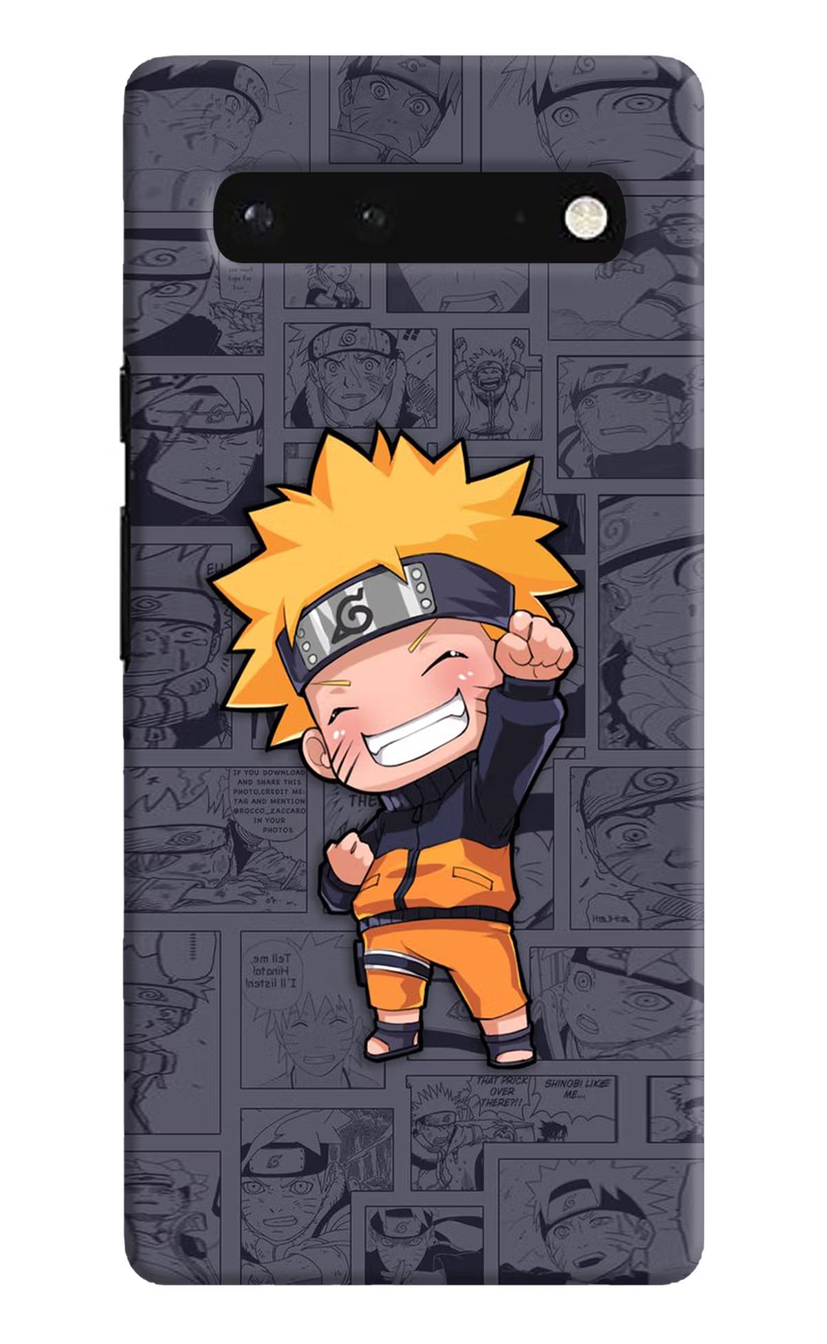 Chota Naruto Google Pixel 6 Hard Case Back Cover by Casekaro