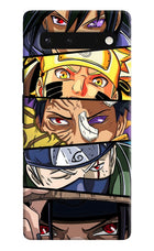 Naruto Character Google Pixel 6 Hard Case Back Cover by Casekaro
