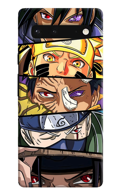 Naruto Character Google Pixel 6 Back Cover