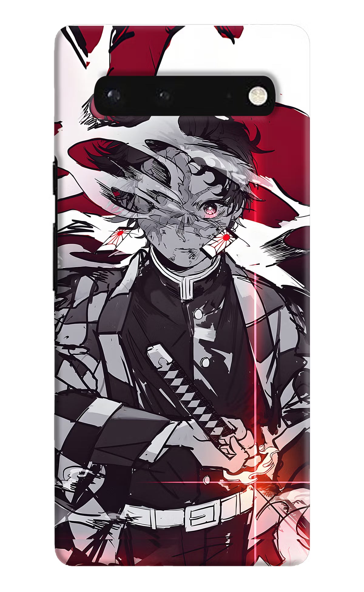 Demon Slayer Google Pixel 6 Hard Case Back Cover by Casekaro