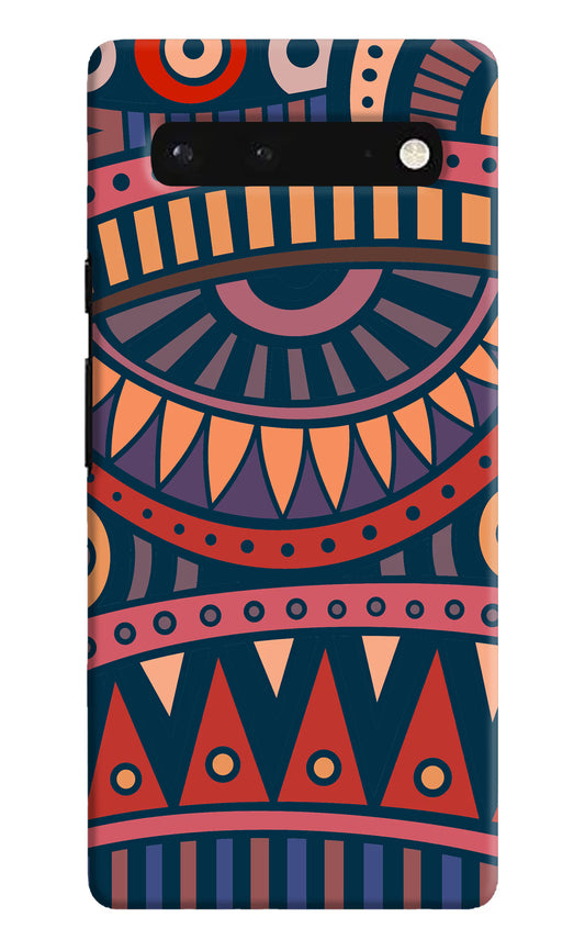 African Culture Design Google Pixel 6 Hard Case Back Cover by Casekaro