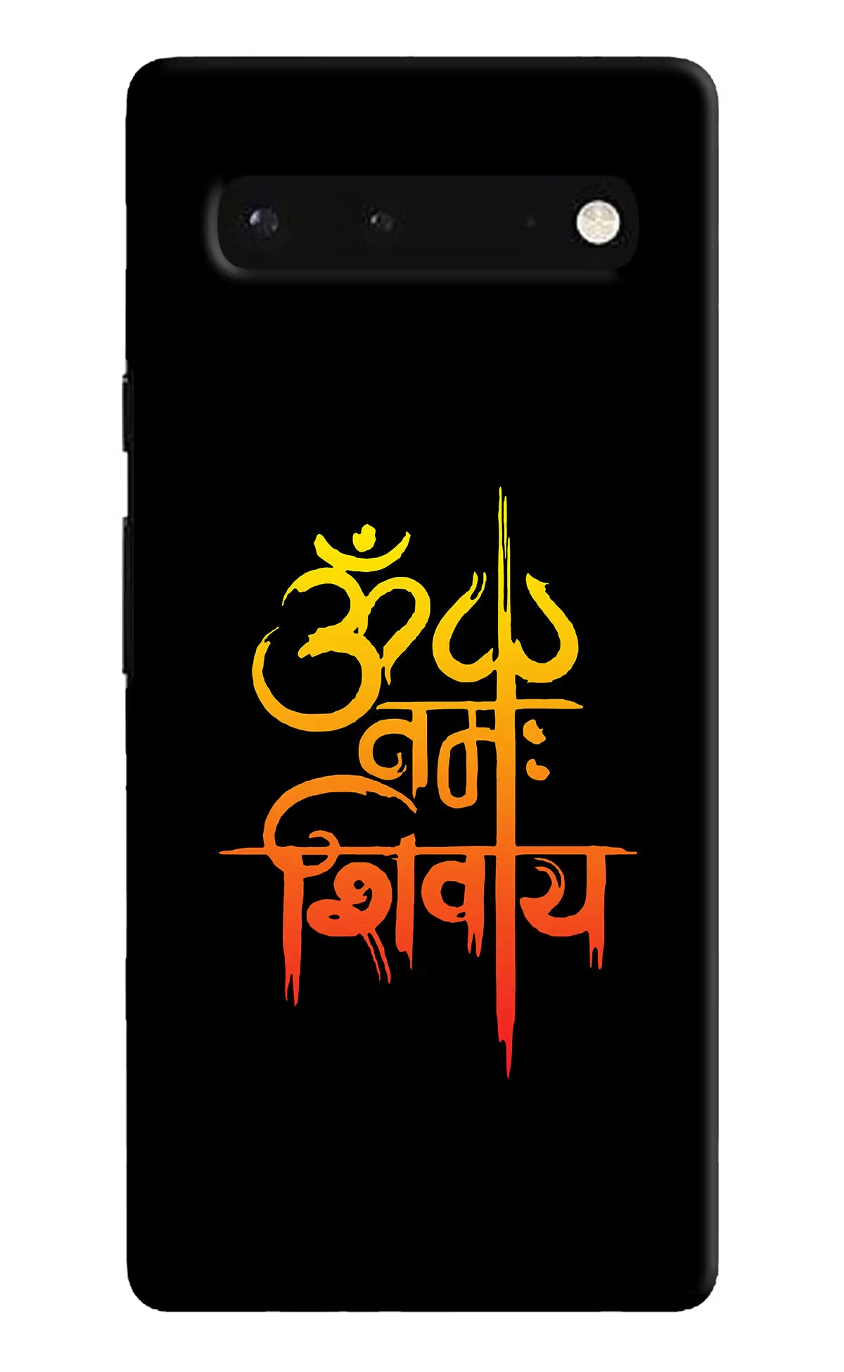 Om Namah Shivay Google Pixel 6 Hard Case Back Cover by Casekaro