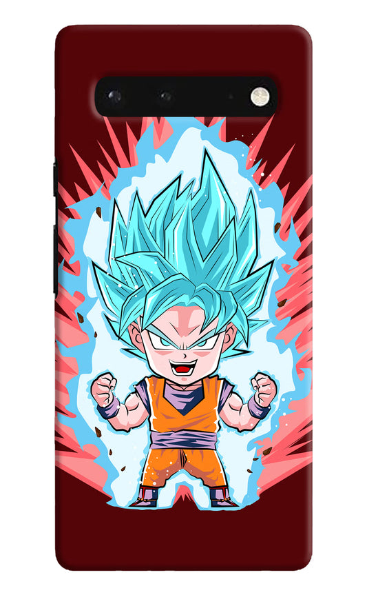 Goku Little Google Pixel 6 Hard Case Back Cover by Casekaro