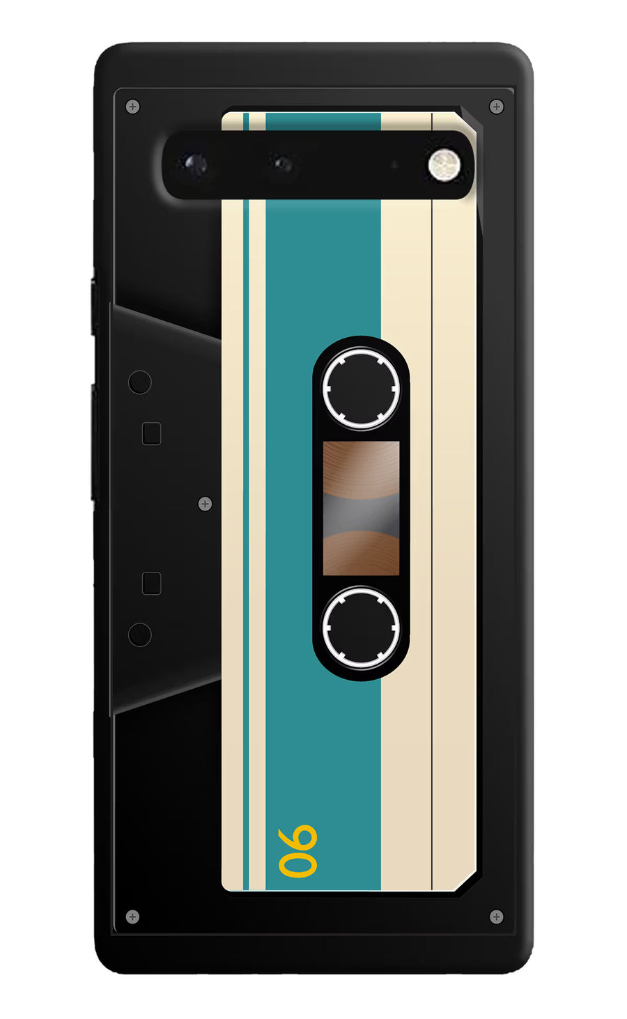 Cassette Google Pixel 6 Back Cover, Hard case