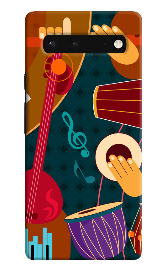 Music Instrument Google Pixel 6 Hard Case Back Cover by Casekaro