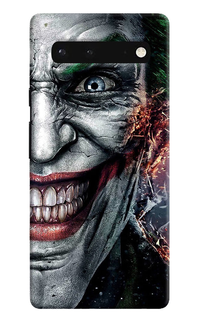 Joker Cam Google Pixel 6 Hard Case Back Cover by Casekaro