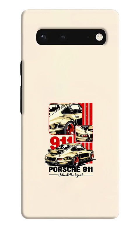 Classic Porsche 911 Google Pixel 6 Back Cover
