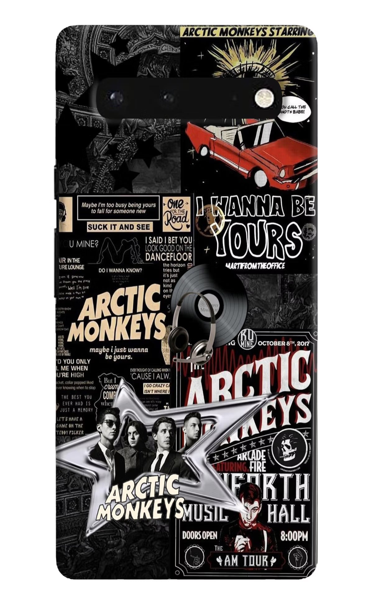 Arctic Monkeys Google Pixel 6 Hard Case Back Cover by Casekaro