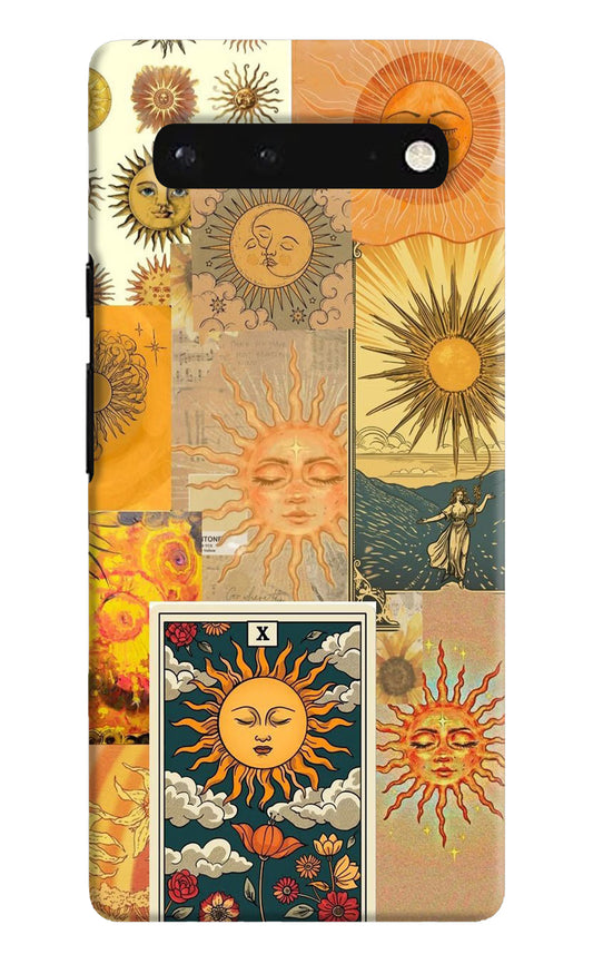 Sun Google Pixel 6 Hard Case Back Cover by Casekaro