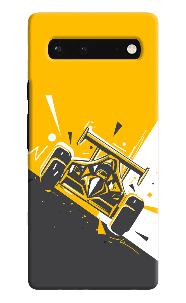 Track King Google Pixel 6 Hard Case Back Cover by Casekaro