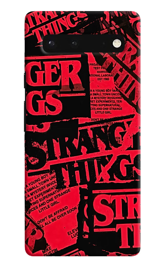 Ordinary Things Google Pixel 6 Hard Case Back Cover by Casekaro