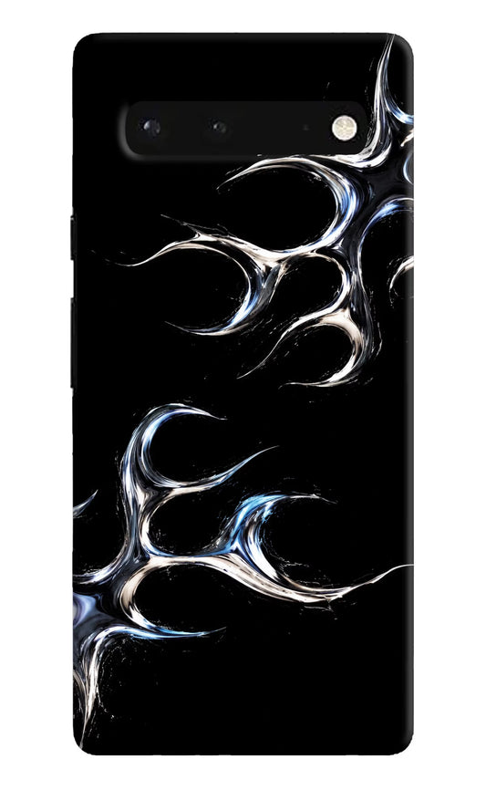 Chrome Tribal Google Pixel 6 Hard Case Back Cover by Casekaro