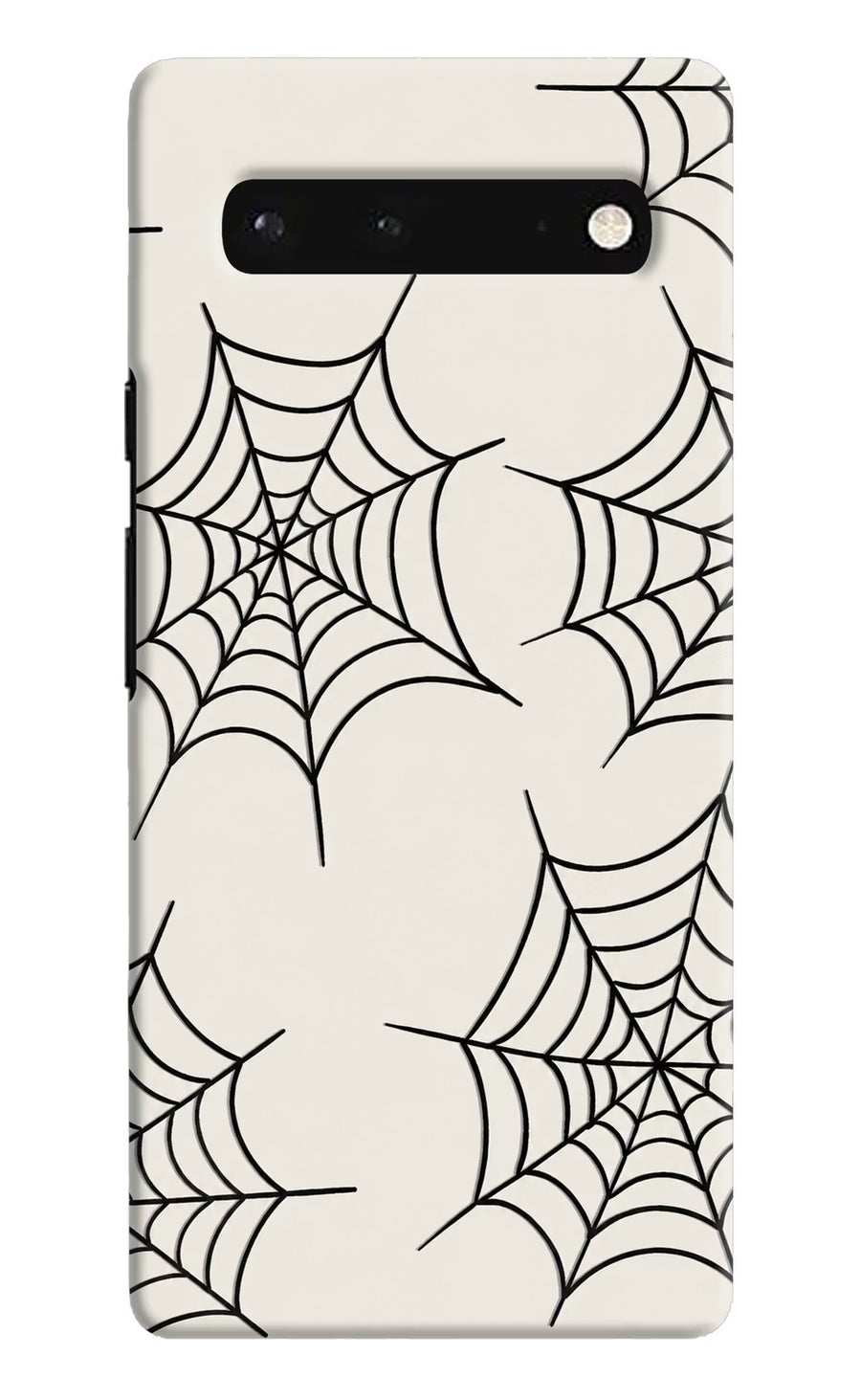 Spider Web Google Pixel 6 Back Cover, Hard case