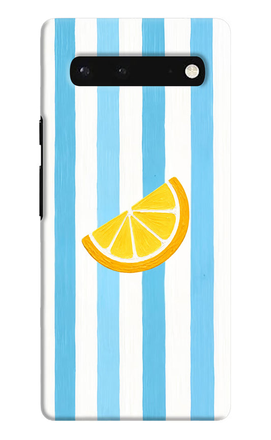 Summer Lemon Google Pixel 6 Hard Case Back Cover by Casekaro