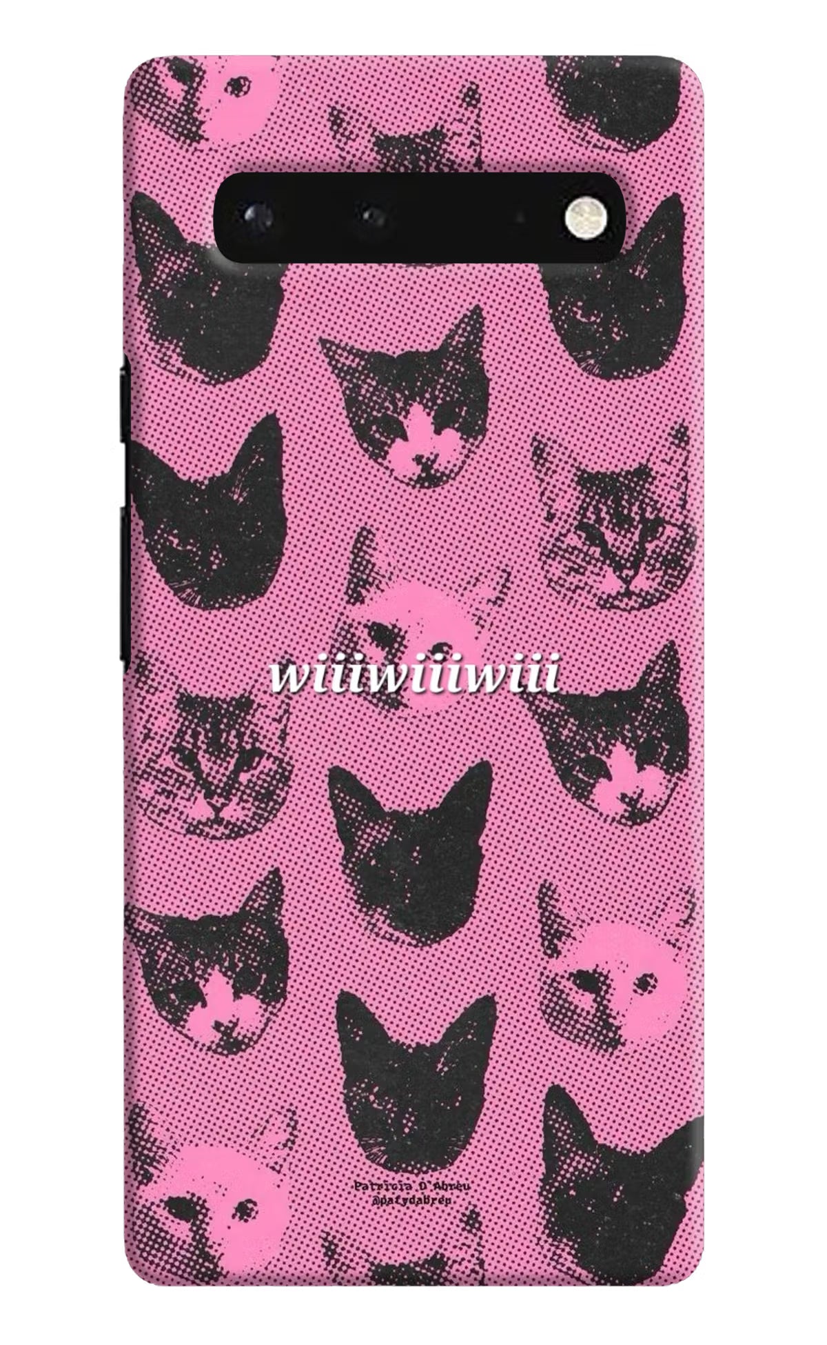 Pink Cats Google Pixel 6 Back Cover