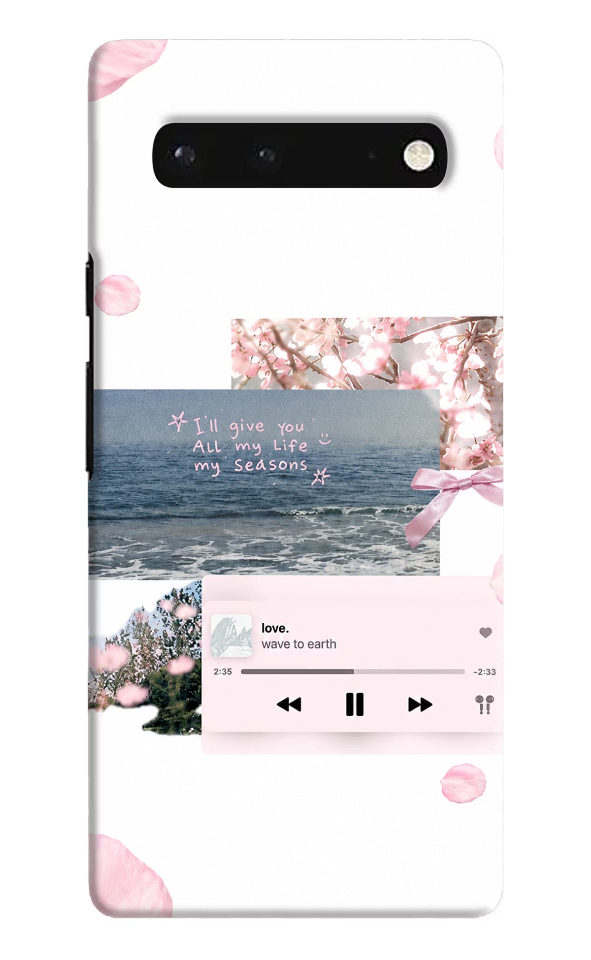 Wave to earth Google Pixel 6 Back Cover