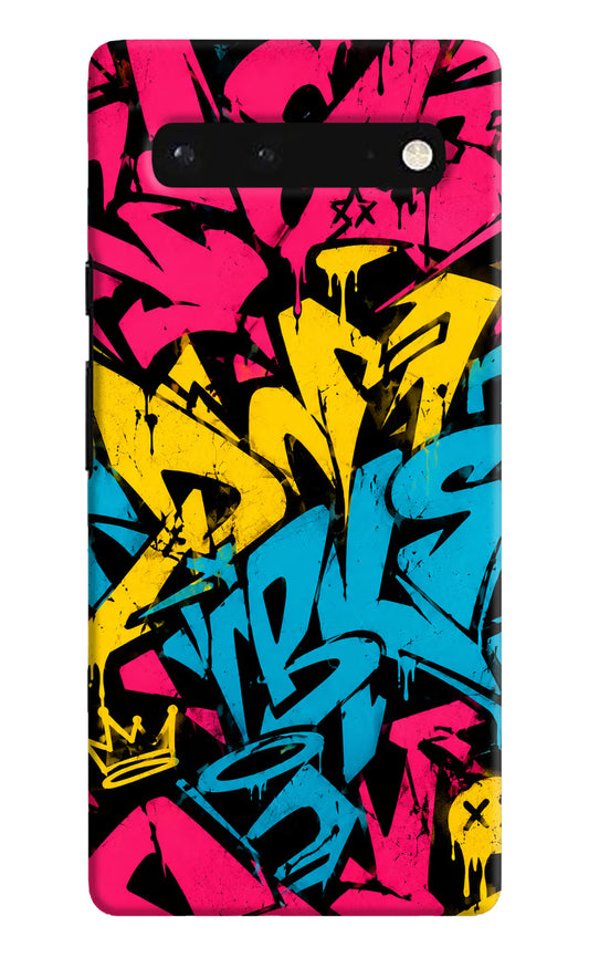Graffiti Vibe Google Pixel 6 Hard Case Back Cover by Casekaro