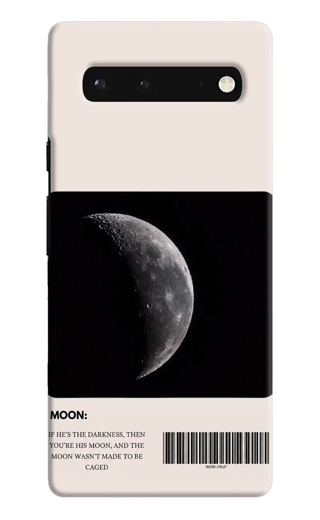Moon Phase Google Pixel 6 Hard Case Back Cover by Casekaro