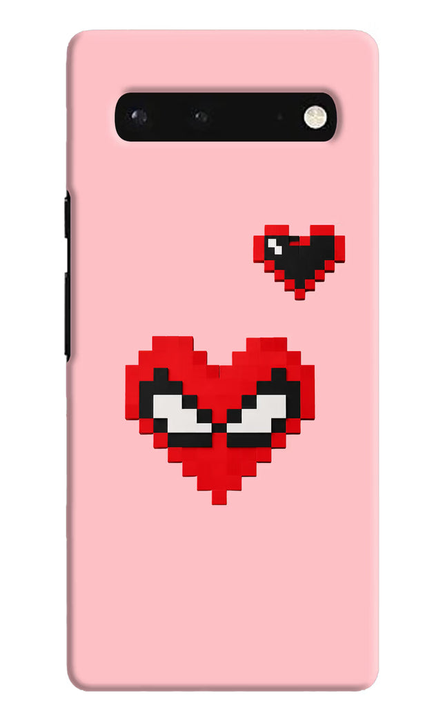 Gwen Heart Google Pixel 6 Hard Case Back Cover by Casekaro