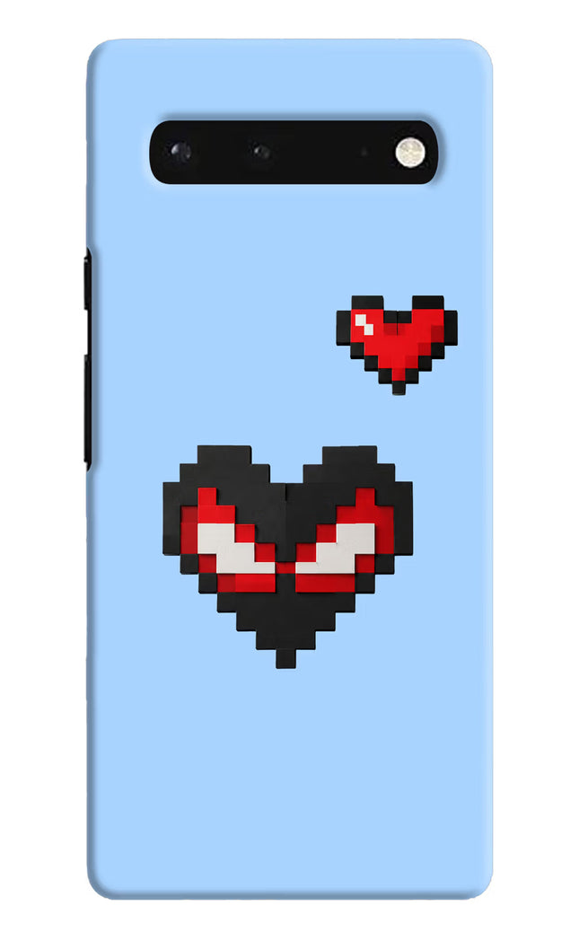 Peter Heart Google Pixel 6 Hard Case Back Cover by Casekaro