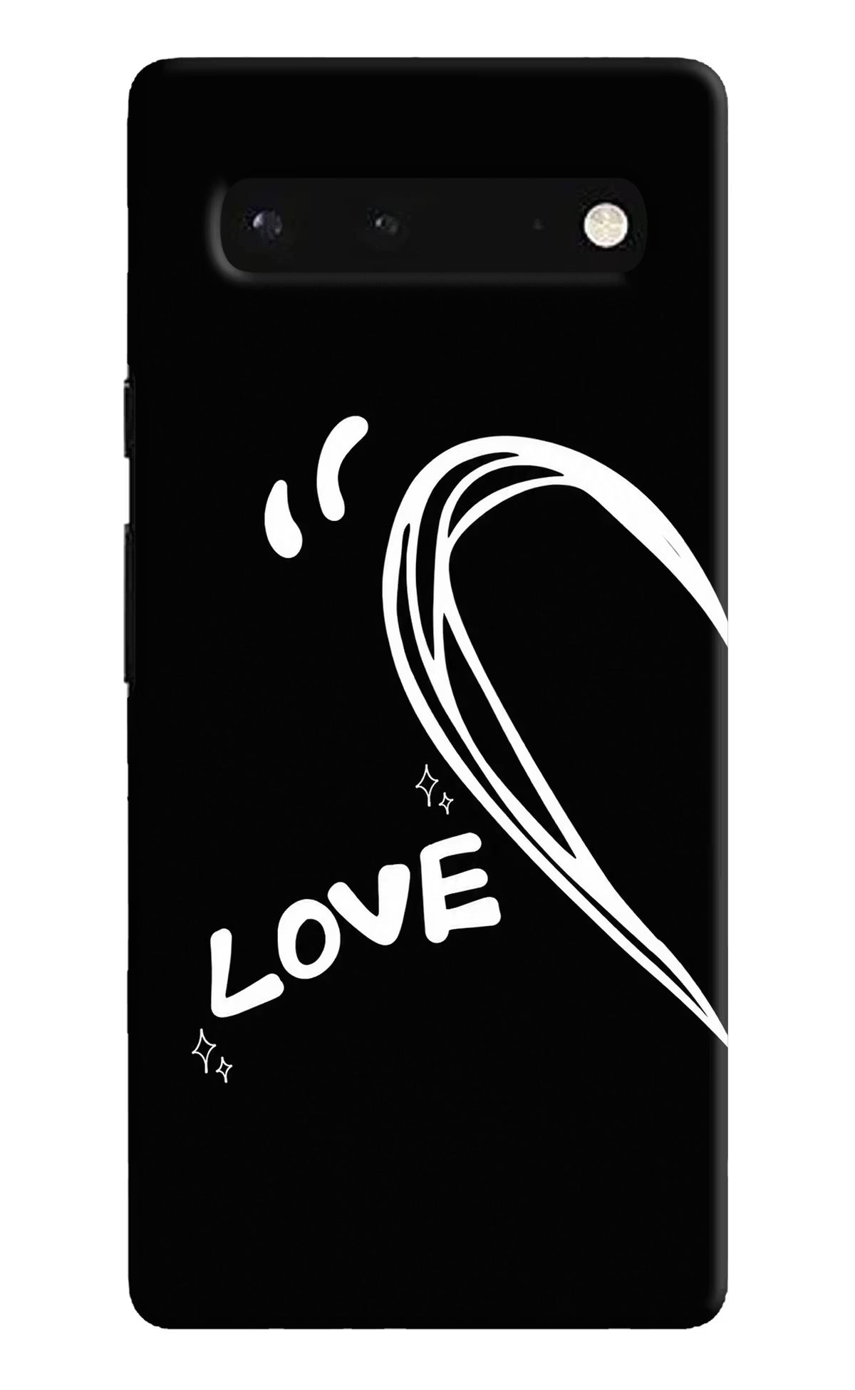 Love Line Google Pixel 6 Back Cover