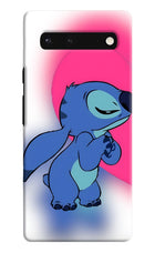 Stitch Hug Google Pixel 6 Hard Case Back Cover by Casekaro
