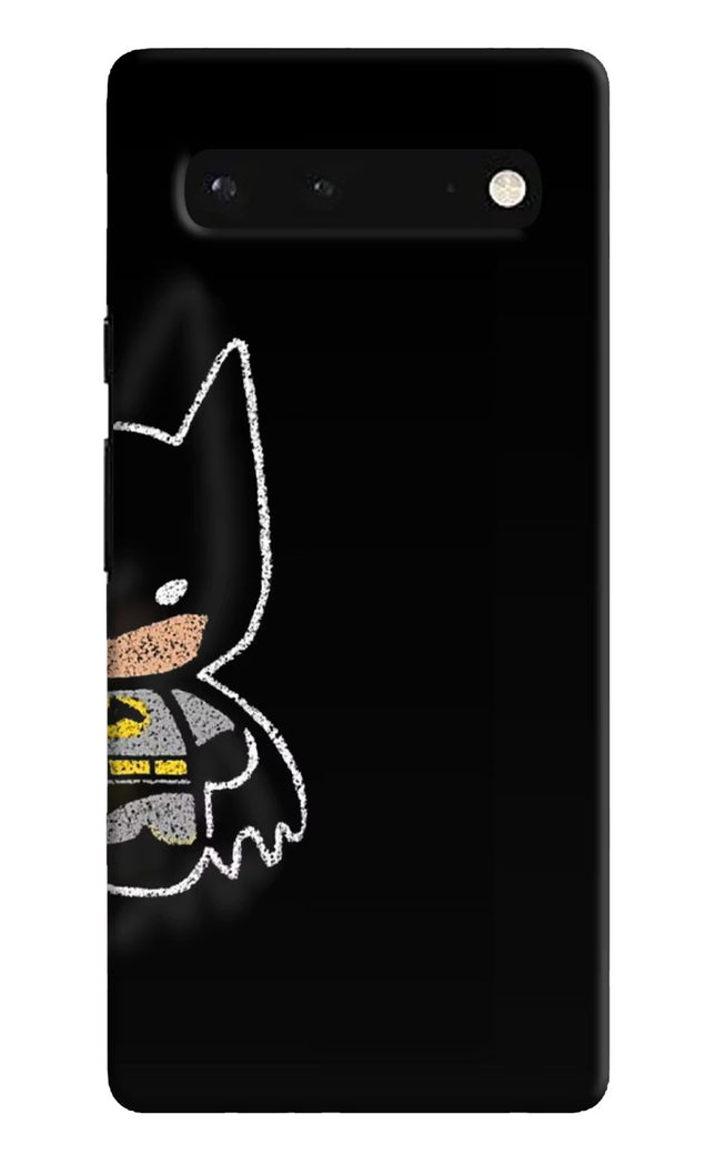 Bat Kitty Google Pixel 6 Hard Case Back Cover by Casekaro