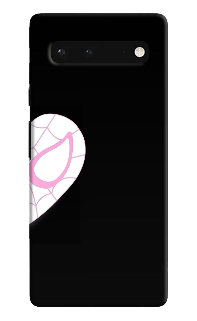 Gwen Mask Google Pixel 6 Hard Case Back Cover by Casekaro