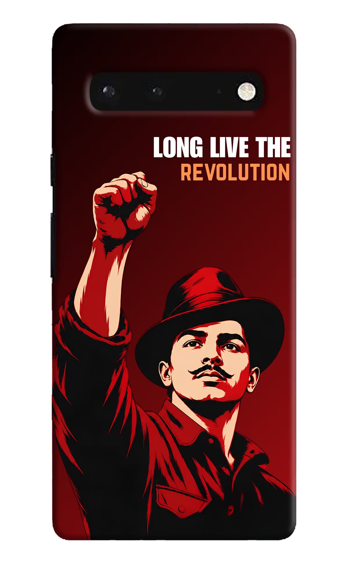 Bhagat Singh Revolution Google Pixel 6 Back Cover