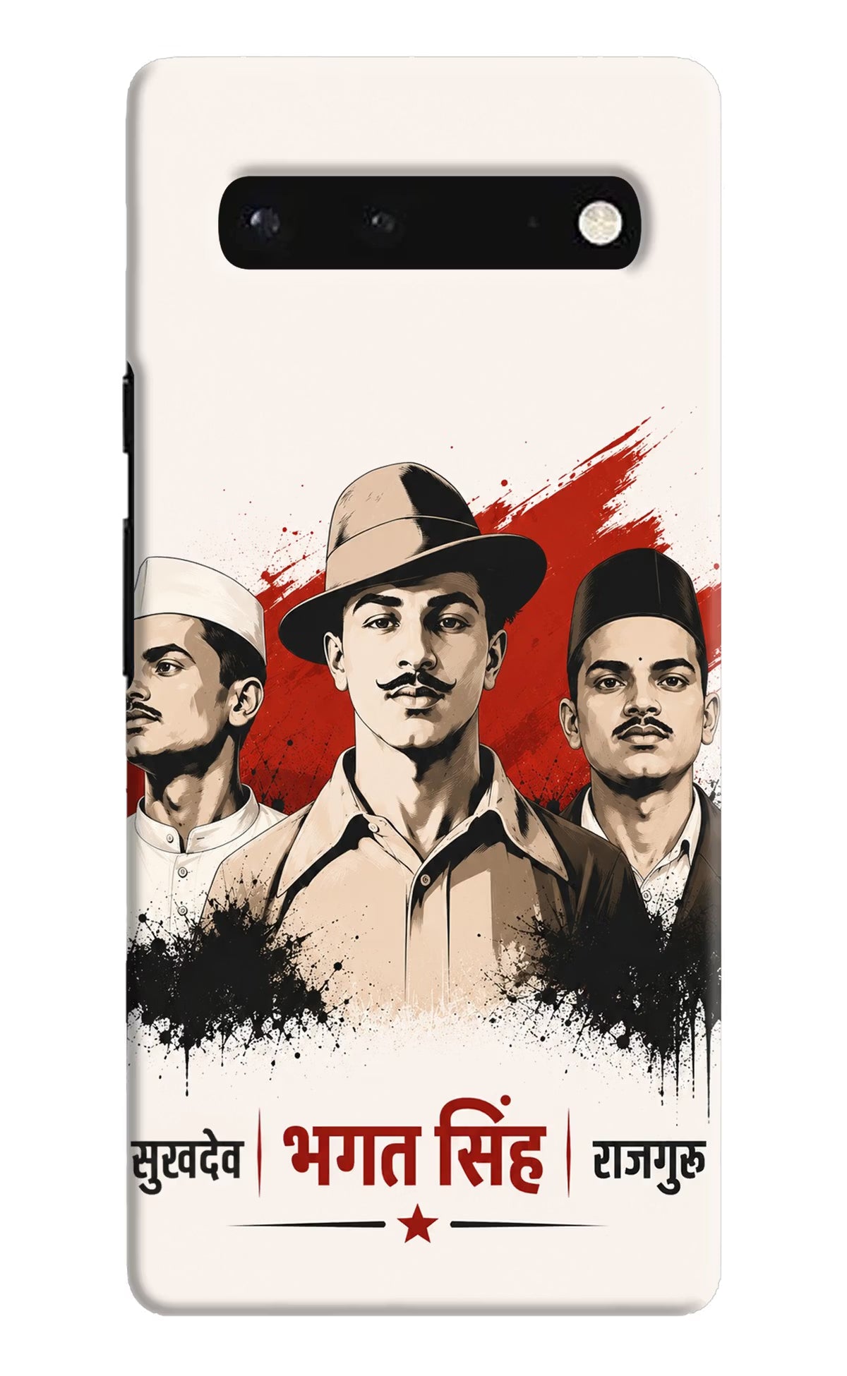 Sardar Patel Iron Will Google Pixel 6 Back Cover