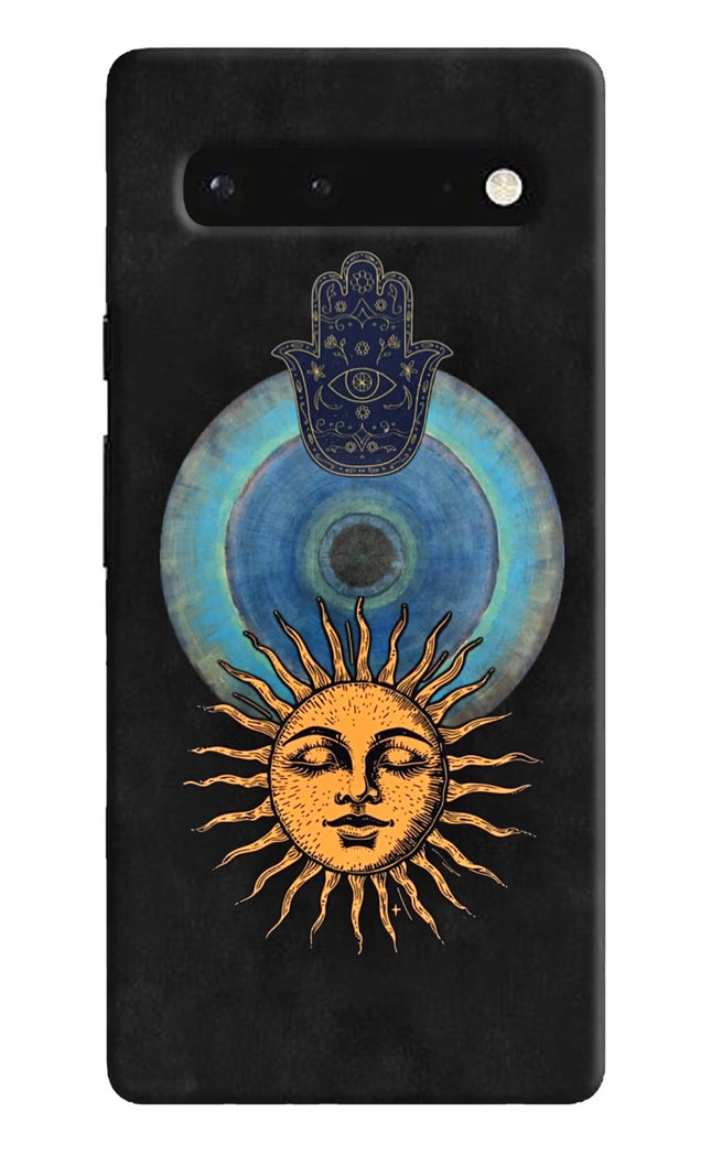 Divine Sun Google Pixel 6 Hard Case Back Cover by Casekaro