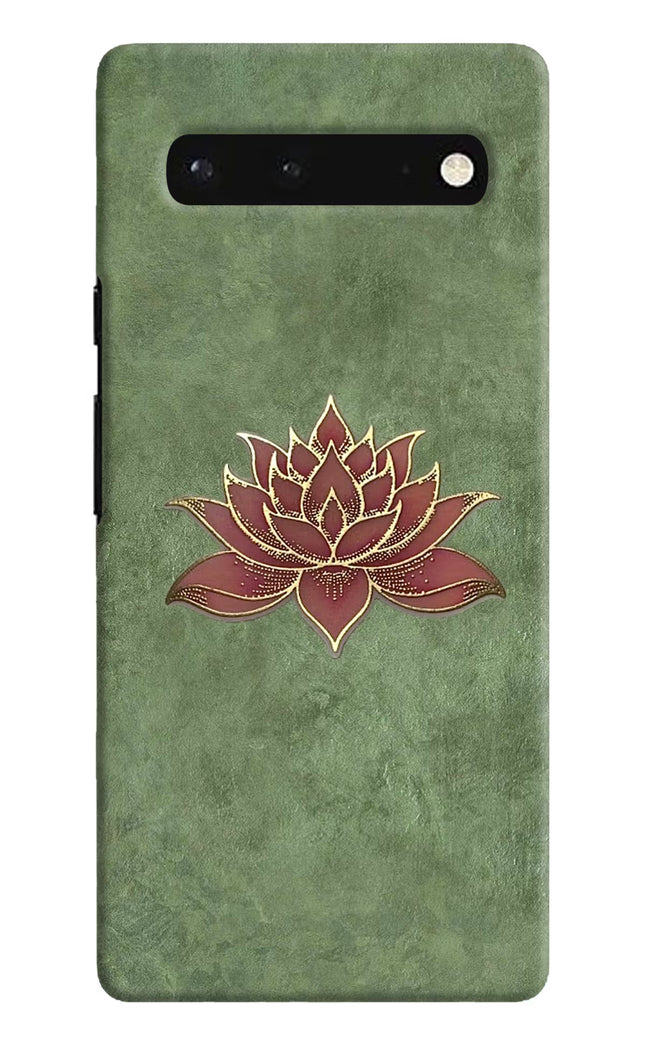 Lotus Grace Google Pixel 6 Hard Case Back Cover by Casekaro