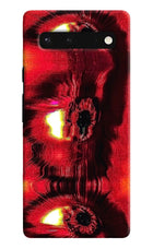 Fire Eye Google Pixel 6 Back Cover