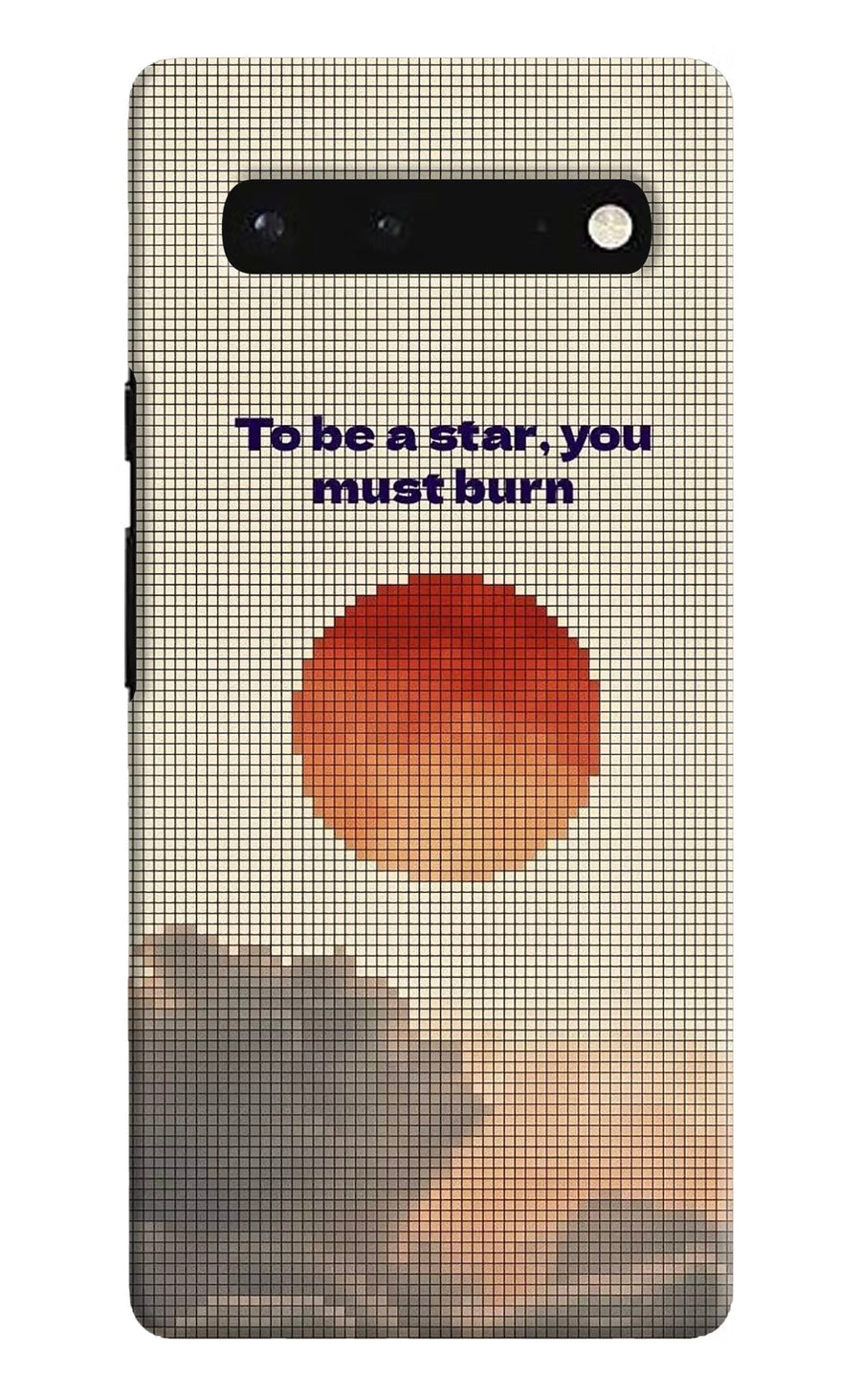 Pixel Sun Google Pixel 6 Back Cover, Hard case