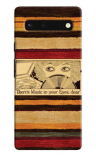 Vinyl Stripes Google Pixel 6 Back Cover
