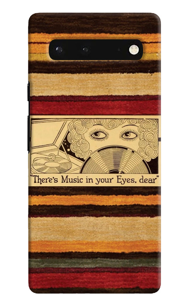 Vinyl Stripes Google Pixel 6 Hard Case Back Cover by Casekaro