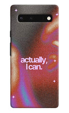Pink Aura Google Pixel 6 Back Cover