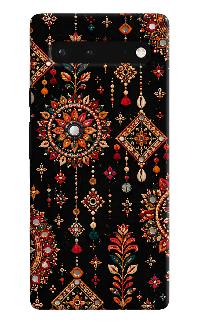 Boho Noir Google Pixel 6 Hard Case Back Cover by Casekaro