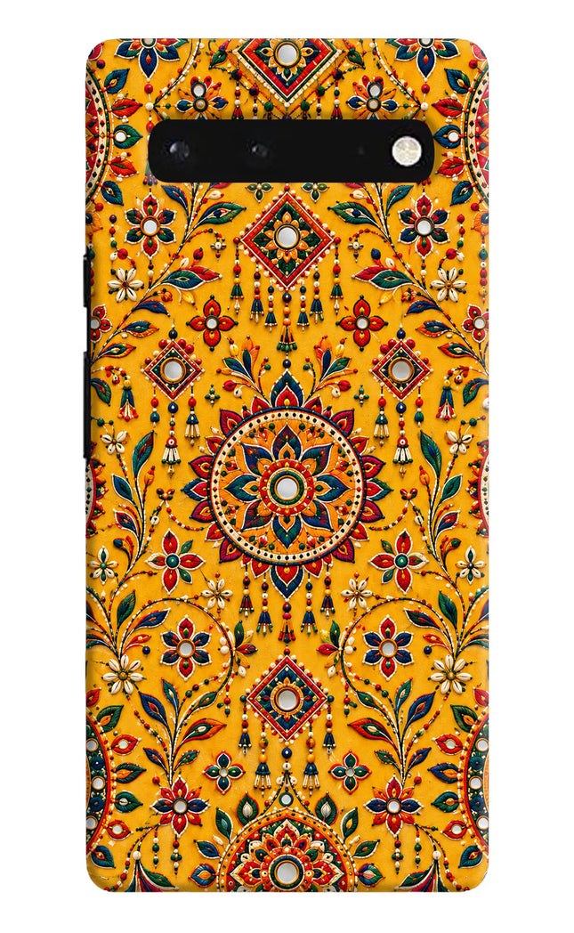 Sunlit Aura Google Pixel 6 Hard Case Back Cover by Casekaro
