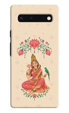 Goddess Lakshmi Google Pixel 6 Hard Case Back Cover by Casekaro