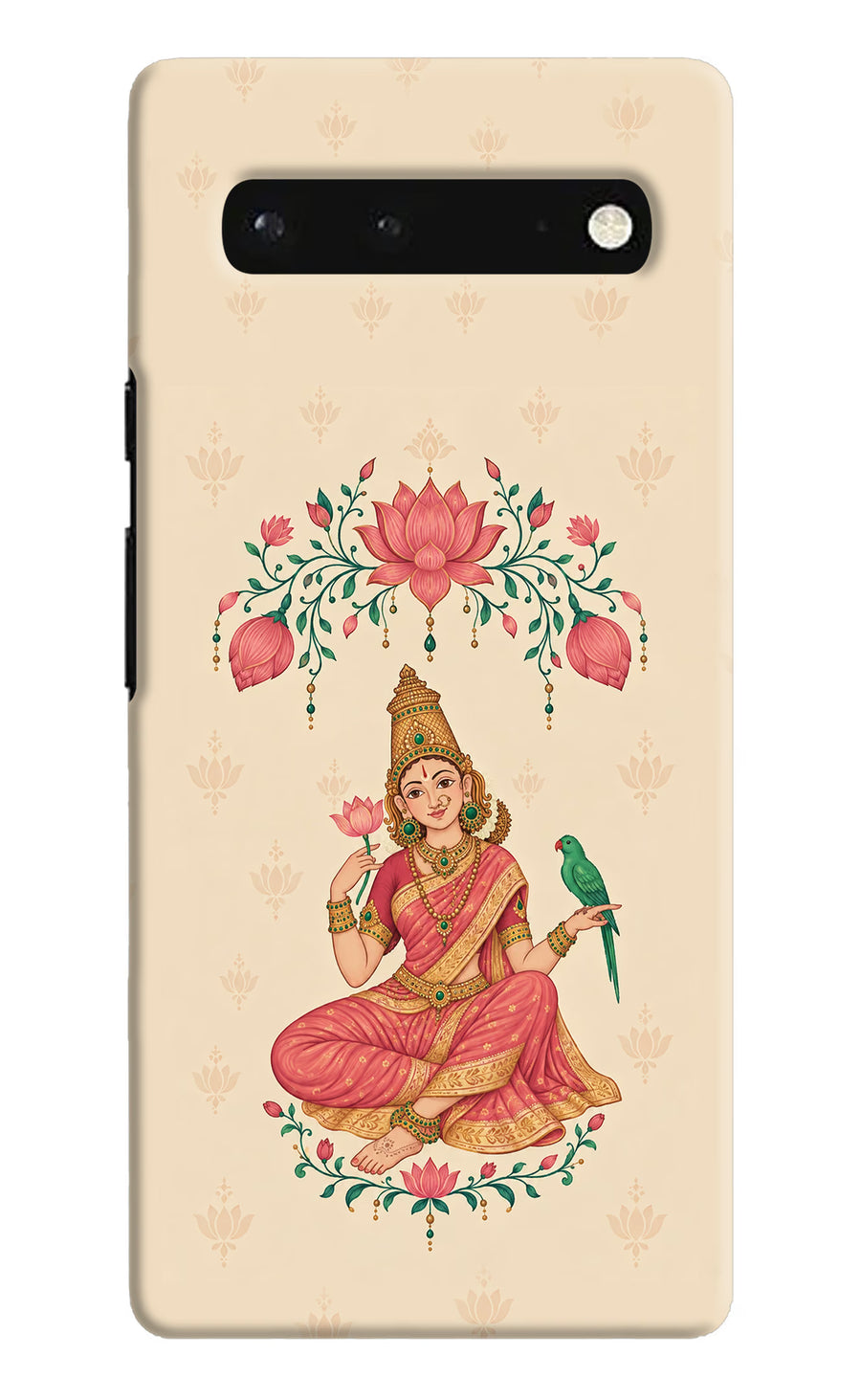 Goddess Lakshmi Google Pixel 6 Back Cover, Hard case