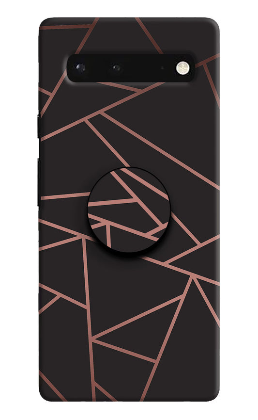 Geometric Pattern Google Pixel 6 Pop Case by Casekaro