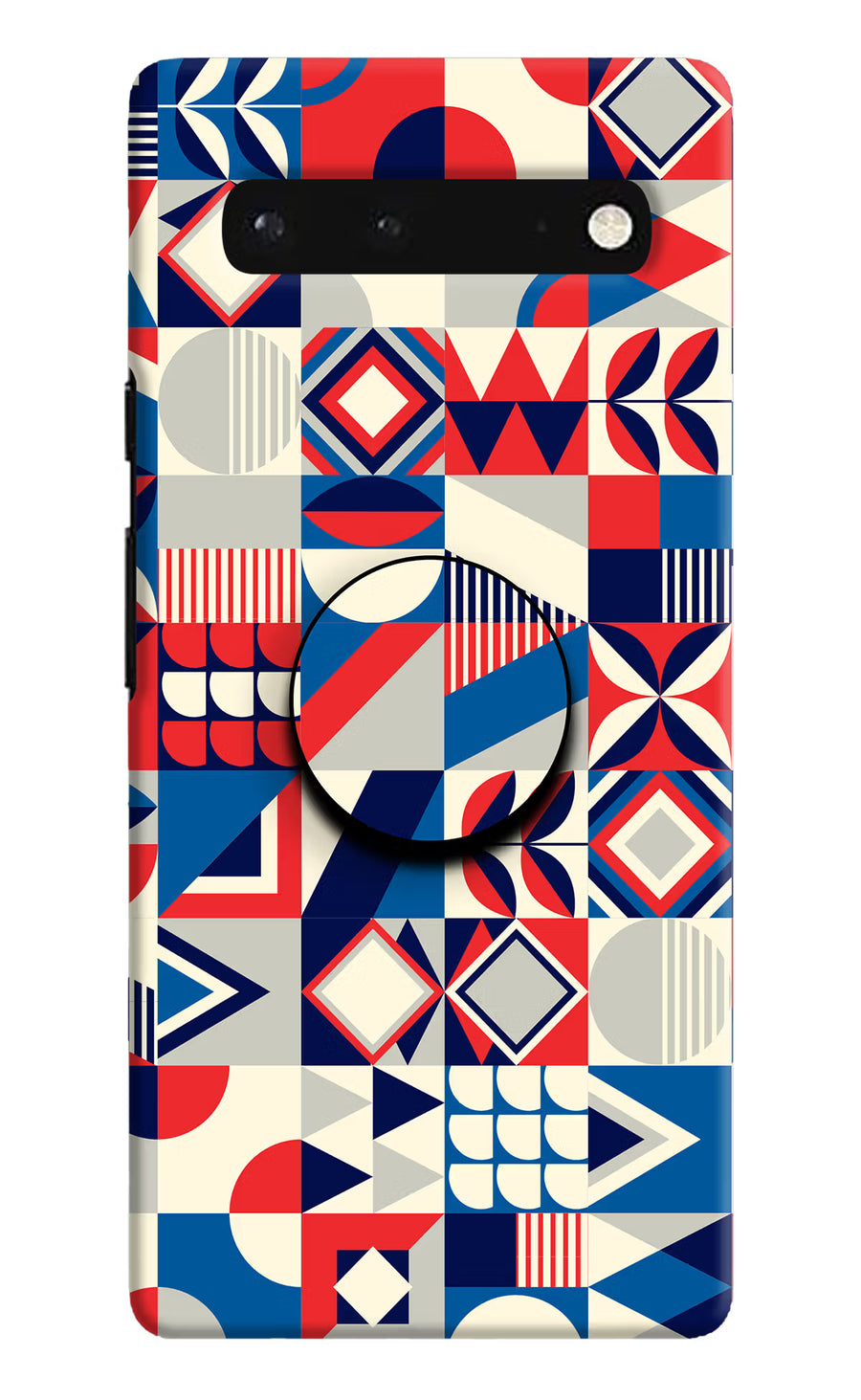 Colorful Pattern Google Pixel 6 Pop Case, Hard case