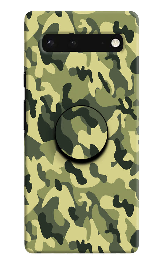 Camouflage Google Pixel 6 Pop Case by Casekaro